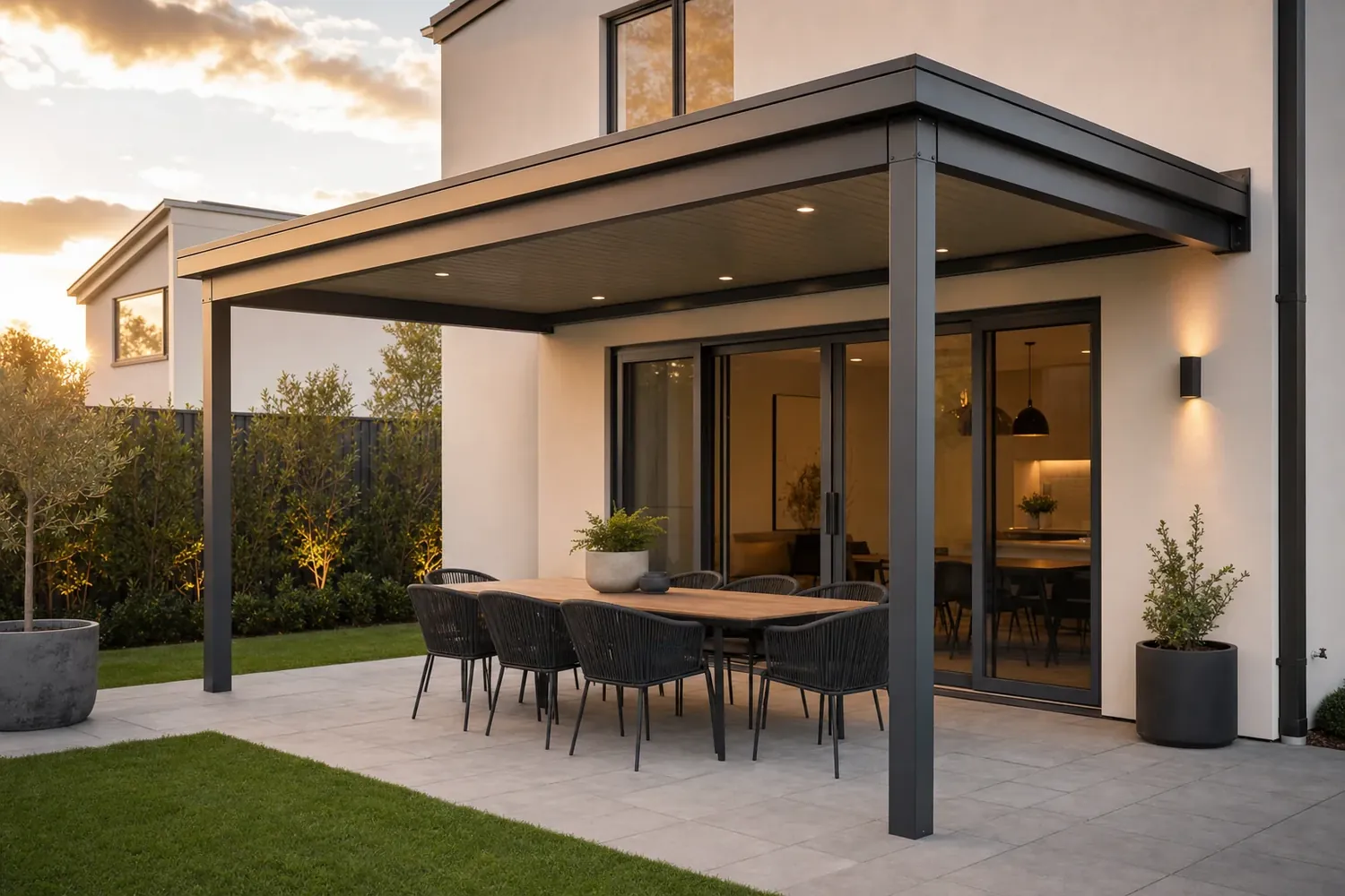 Attached Pergolas built in Perth by Perth Pergola Co